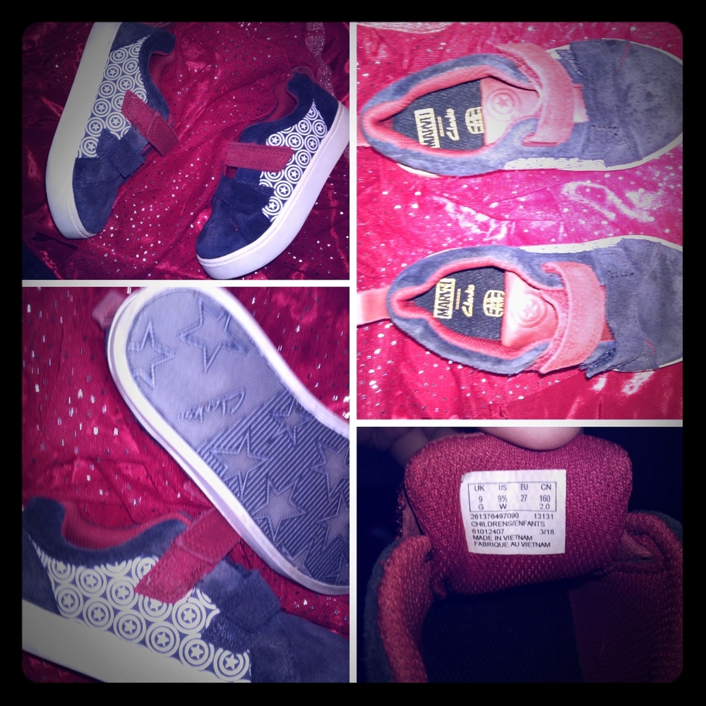 5 items for $30 captain America suede shoes